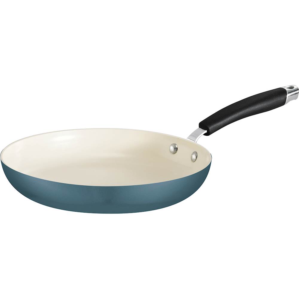 Angle View: Tramontina - Style Ceramica 10" Frying Pan - Mediterranean Blue
