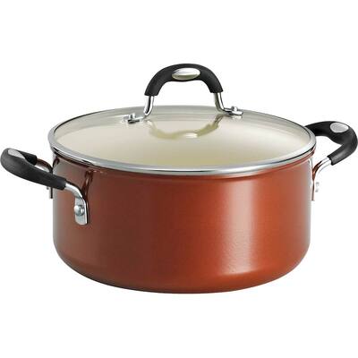 Tramontina - Style Ceramica 5-Quart Dutch Oven - Metallic Copper