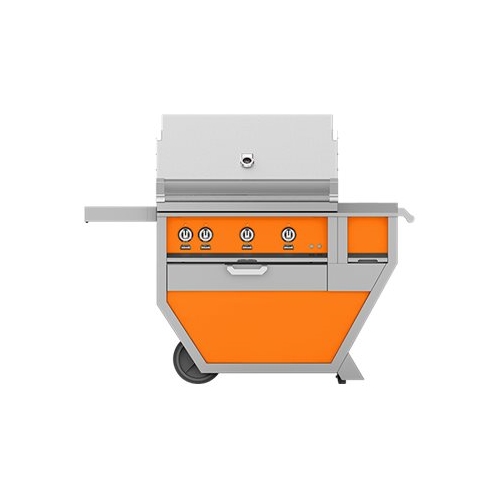 Angle View: Hestan - Deluxe Gas Grill - Citra
