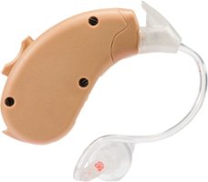 Lucid Audio - Lucid Hearing Behind The Ear Enrich Pro Digital Personal Sound Hearing Amplifier Ready to Wear - BEIGE - Front_Zoom
