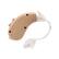 Left. Lucid Audio - Lucid Hearing Behind The Ear Enrich Pro Digital Personal Sound Hearing Amplifier Ready to Wear - BEIGE.