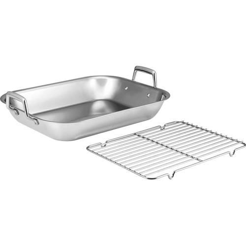 Tramontina - Gourmet Prima 18.75 x 14.75 Roasting Pan - Stainless Steel was $99.99 now $74.99 (25.0% off)