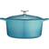 Alt View Zoom 11. Tramontina - Gourmet Enameled Cast Iron 5.5-Quart Dutch Oven - Medium Blue.