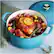 Alt View 16. Tramontina - Gourmet Enameled Cast Iron 5.5-Quart Dutch Oven - Medium Blue.