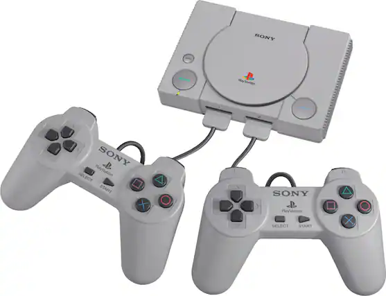 Front. Sony - PlayStation Classic Console. - RP (Rating Pending)