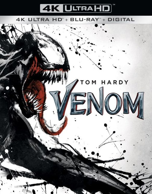 Front Standard. Venom [Includes Digital Copy] [4K Ultra HD Blu-ray/Blu-ray] [2018].