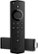 Front Zoom. Amazon - Fire TV Stick 4K with Alexa Voice Remote, Streaming Media Player - Black.