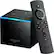 Front. Amazon - Fire TV Cube 4K Streaming Media Player with Alexa and All-New Alexa Voice Remote - Black.