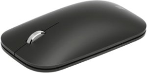 Microsoft - Modern Mobile Wireless BlueTrack Mouse - Black - Front_Zoom