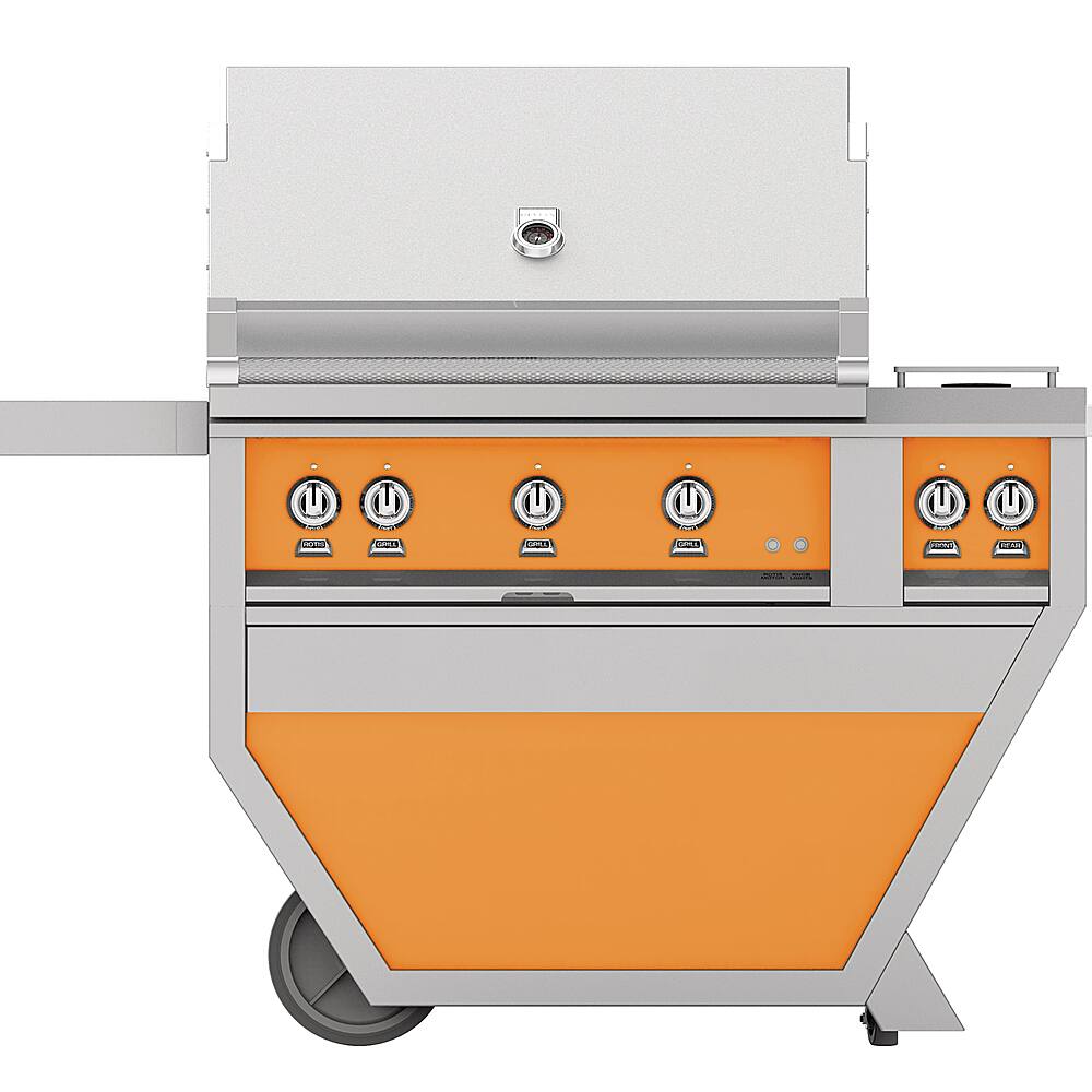 Hestan - Rotisserie Natural Gas Grill - Orange