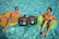 Alt View 17. Altec Lansing - XPEDITION 8 Portable Bluetooth Speakers - Black.