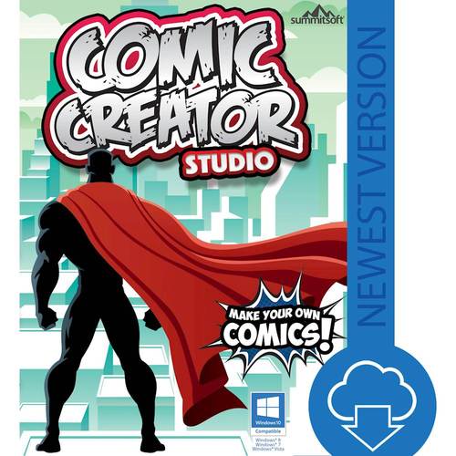Summitsoft - Comic Creator Studio - Windows [Digital]