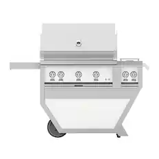 Alt View 12. Hestan - Deluxe Gas Grill - White.