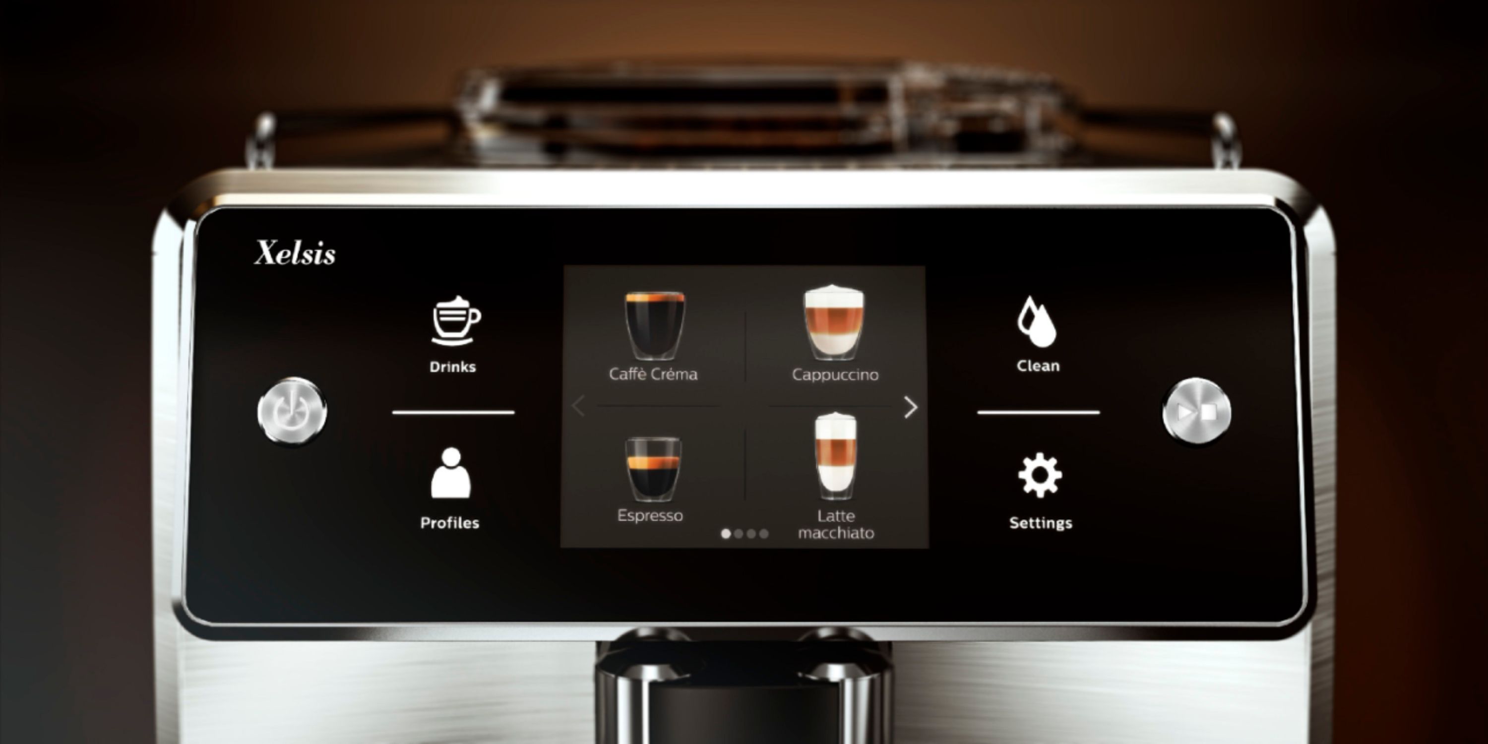 Philips Saeco Xelsis Fingerprint ID Espresso Machine