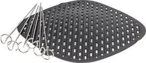Grill Master Kit for Select Philips Airfryer XXL Models - Black/Silver - Front_Zoom