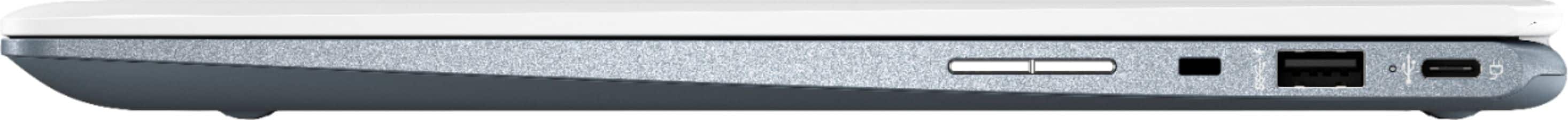 Alt View 4. HP - 2-in-1 14" Touch-Screen Chromebook - Intel Core i3 - 8GB Memory - 64GB eMMC Flash Memory - White.