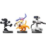 Front Zoom. Nintendo - Retro amiibo Figure 3-Pack (Super Smash Bros. Series R.O.B., Mr. Game & Watch and Duck Hunt).