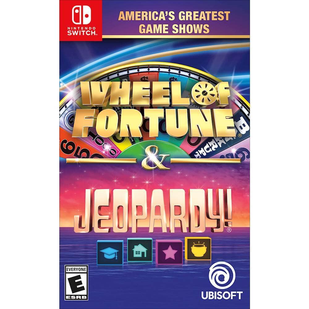 Front. Ubisoft - America's Greatest Game Shows: Wheel of Fortune & Jeopardy!.