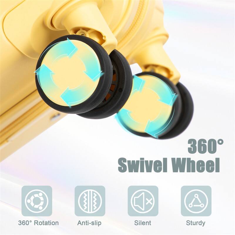 360° Swivel Wheel  
360° Rotation  
Anti-slip  
Silent  
Sturdy
