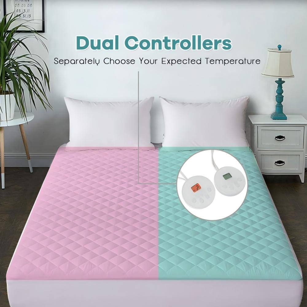 Dual Controllers  
Separately Choose Your Expected Temperature