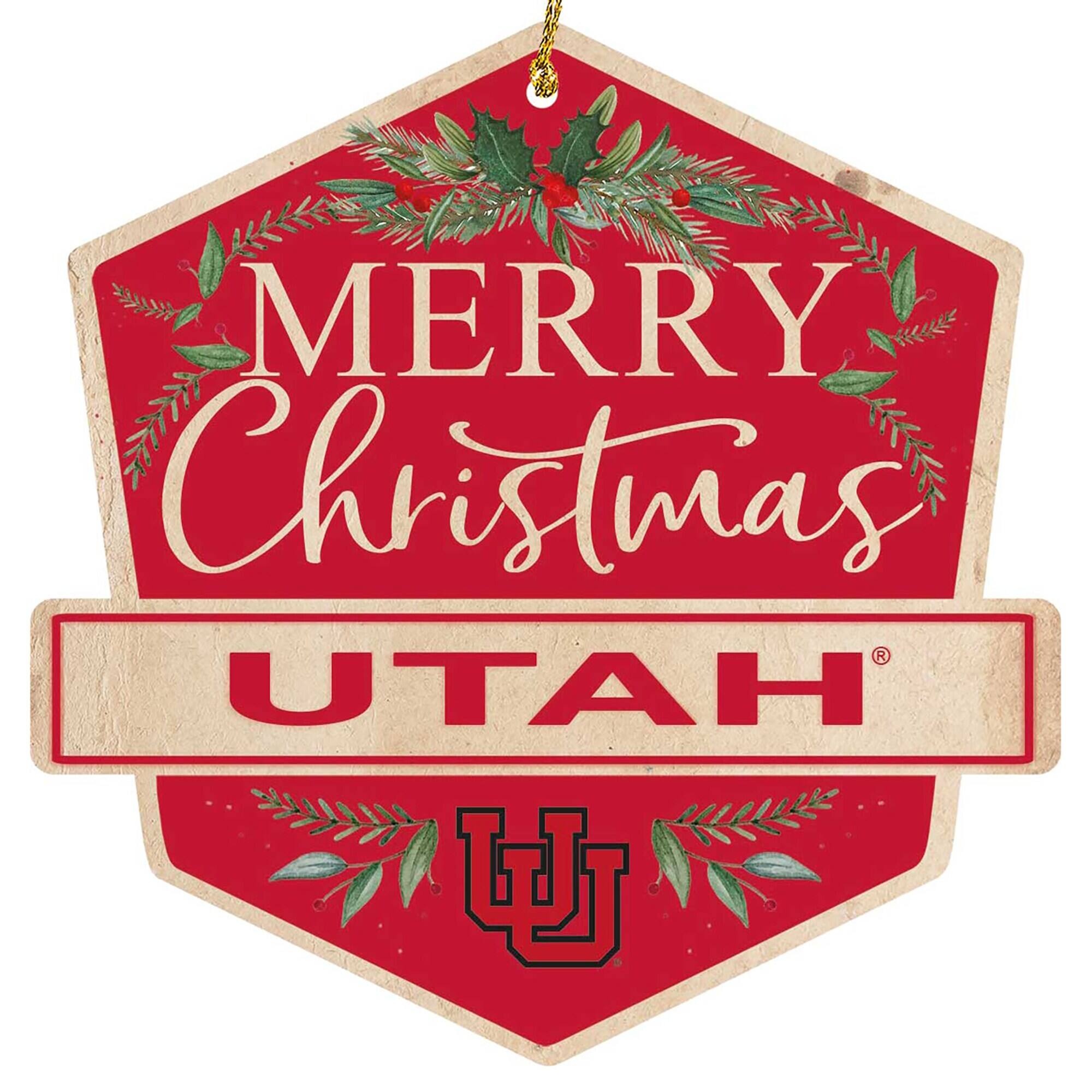 MERRY Christmas  
UTAH  
U