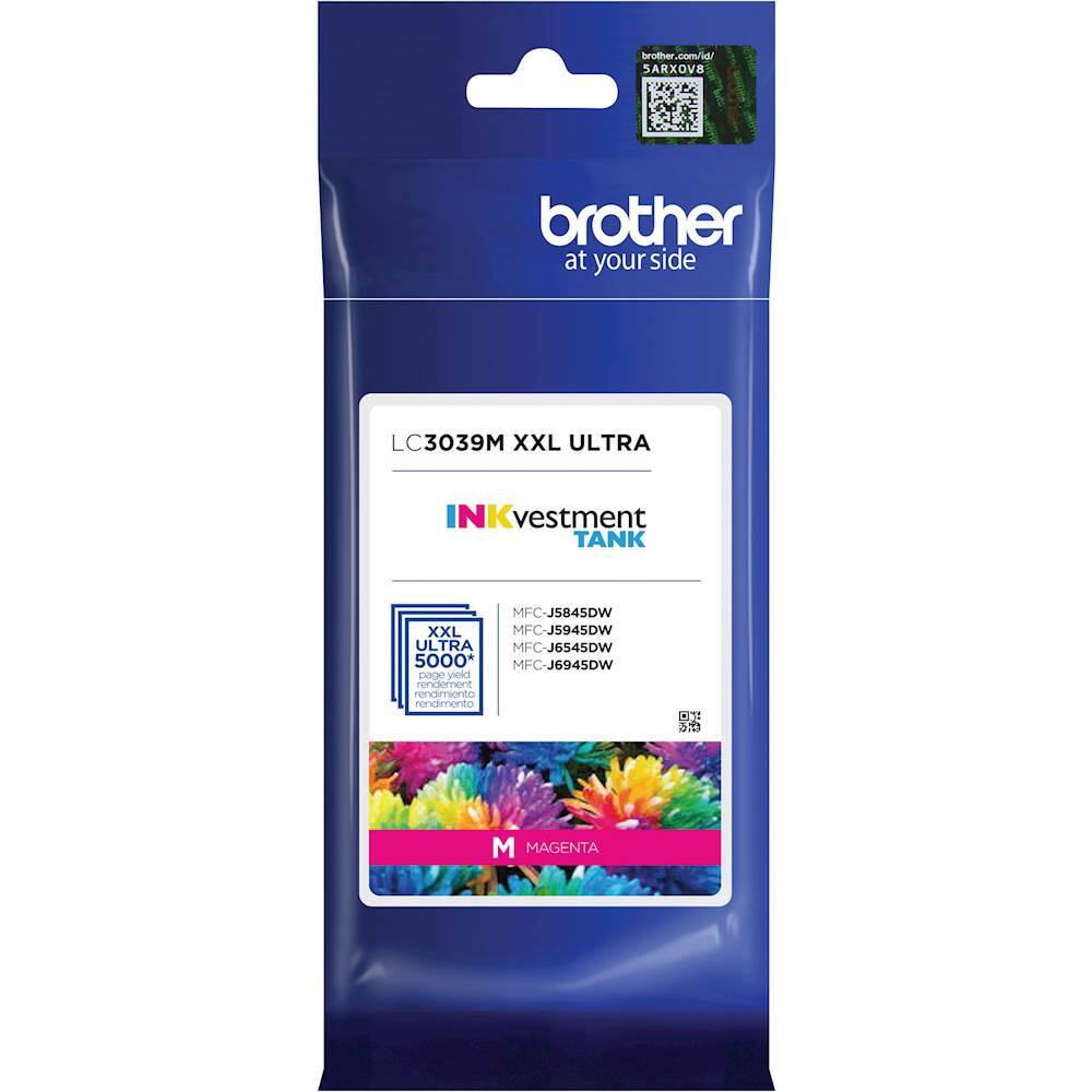 Alt View 11. Brother - LC3039M XXL Ultra High-Yield INKvestment Tank Ink Cartridge - Magenta.