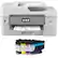 Front. Brother - INKvestment Tank MFC-J6545DW Wireless Color All-In-One Inkjet Printer - White/Gray.