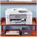 Alt View 12. Brother - INKvestment Tank MFC-J6545DW Wireless Color All-In-One Inkjet Printer - White/Gray.