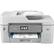 Alt View 19. Brother - INKvestment Tank MFC-J6545DW Wireless Color All-In-One Inkjet Printer - White/Gray.