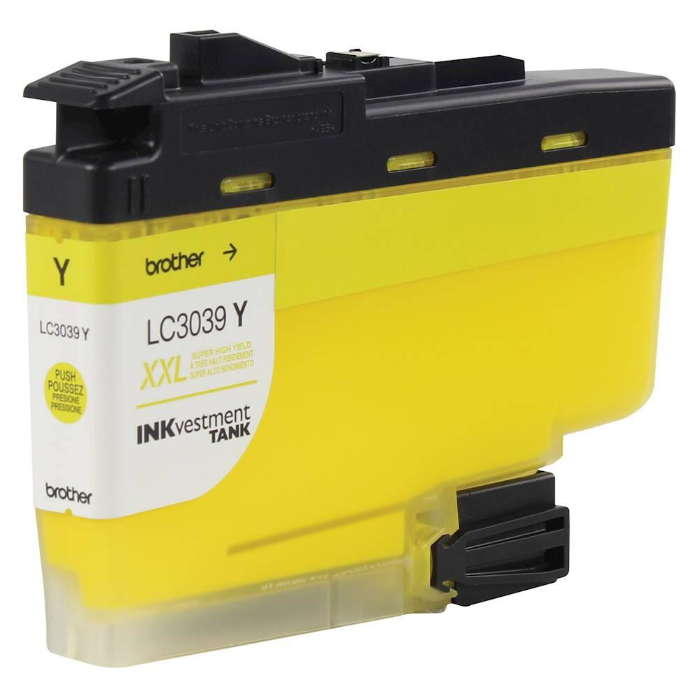 Alt View 12. Brother - LC3039Y XXL Ultra High-Yield INKvestment Tank Ink Cartridge - Yellow.