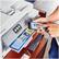 Alt View 13. Brother - INKvestment Tank MFC-J5845DW XL Wireless Color All-In-One Inkjet Printer - White/Gray.