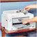 Alt View 14. Brother - INKvestment Tank MFC-J5845DW XL Wireless Color All-In-One Inkjet Printer - White/Gray.