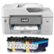 Front Zoom. Brother - INKvestment Tank MFC-J6545DW XL Wireless Color All-In-One Inkjet Printer - White/Gray.
