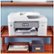 Alt View Zoom 12. Brother - INKvestment Tank MFC-J6545DW XL Wireless Color All-In-One Inkjet Printer - White/Gray.