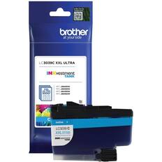 Front. Brother - LC3039C XXL Ultra High-Yield INKvestment Tank Ink Cartridge - Cyan.