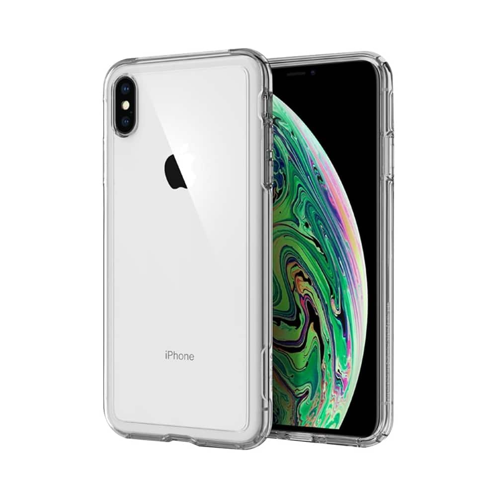 slim armor crystal case for apple iphone xs max - dark crystal