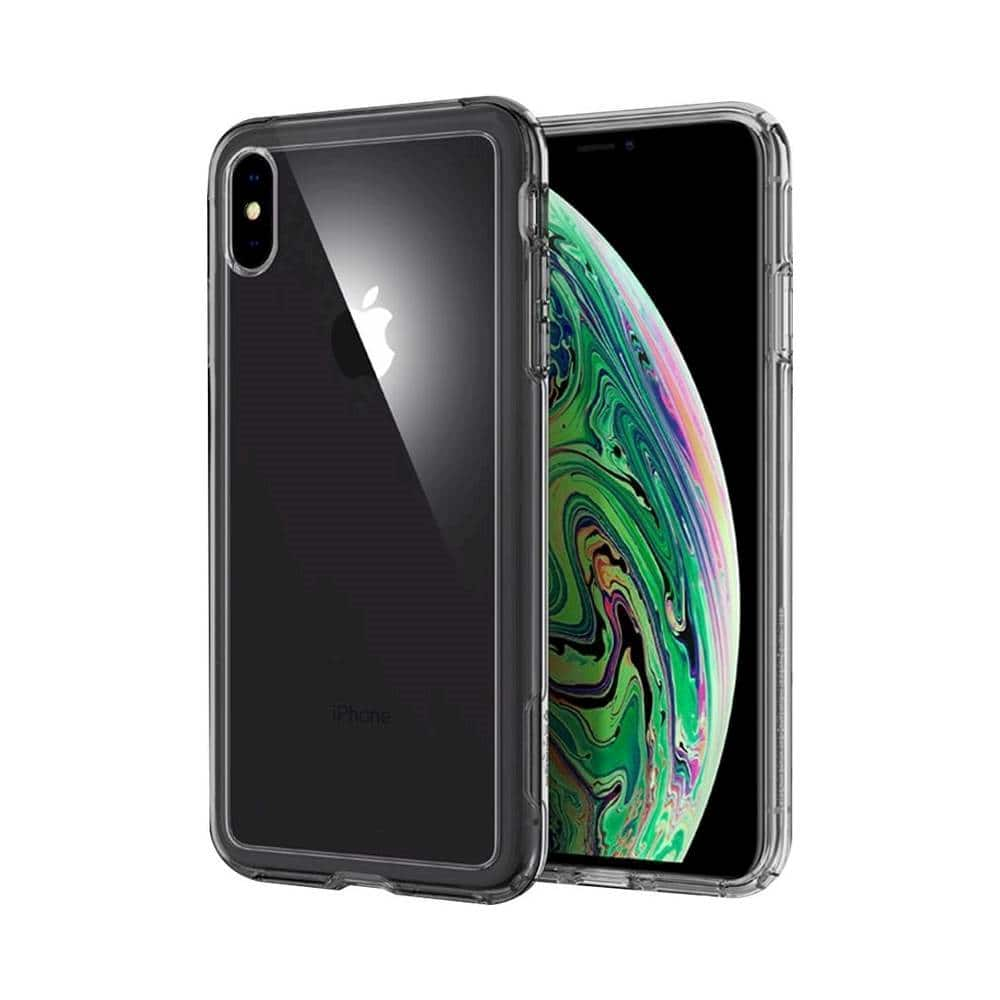 slim armor crystal case for apple iphone xs max - dark crystal