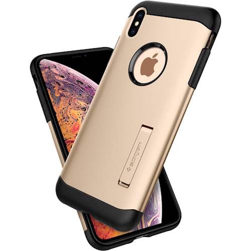 slim armor case for apple iphone xs - champagne gold slim armor case for apple iphone xs - champagne gold
