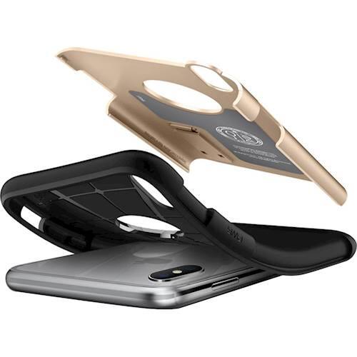 slim armor case for apple iphone xs - champagne gold slim armor case for apple iphone xs - champagne gold