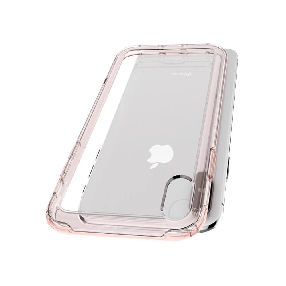 slim armor crystal case for apple iphone xs max - crystal rose slim armor crystal case for apple iphone xs max - crystal rose