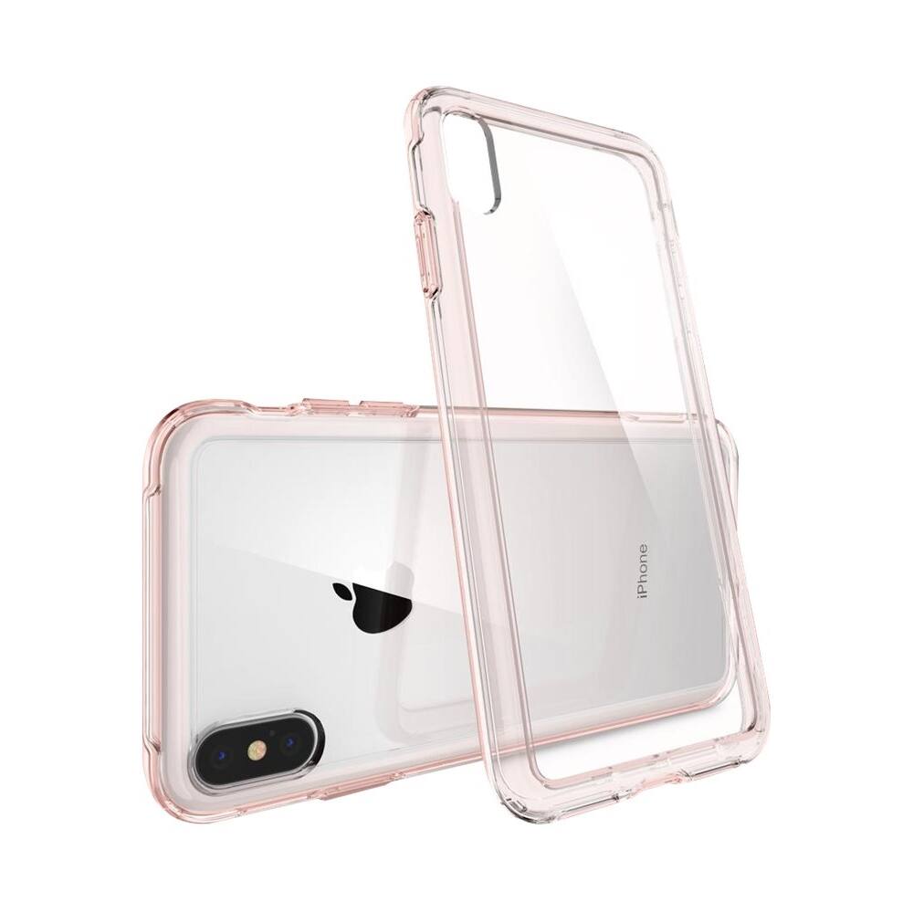 slim armor crystal case for apple iphone xs - crystal rose slim armor crystal case for apple iphone xs - crystal rose