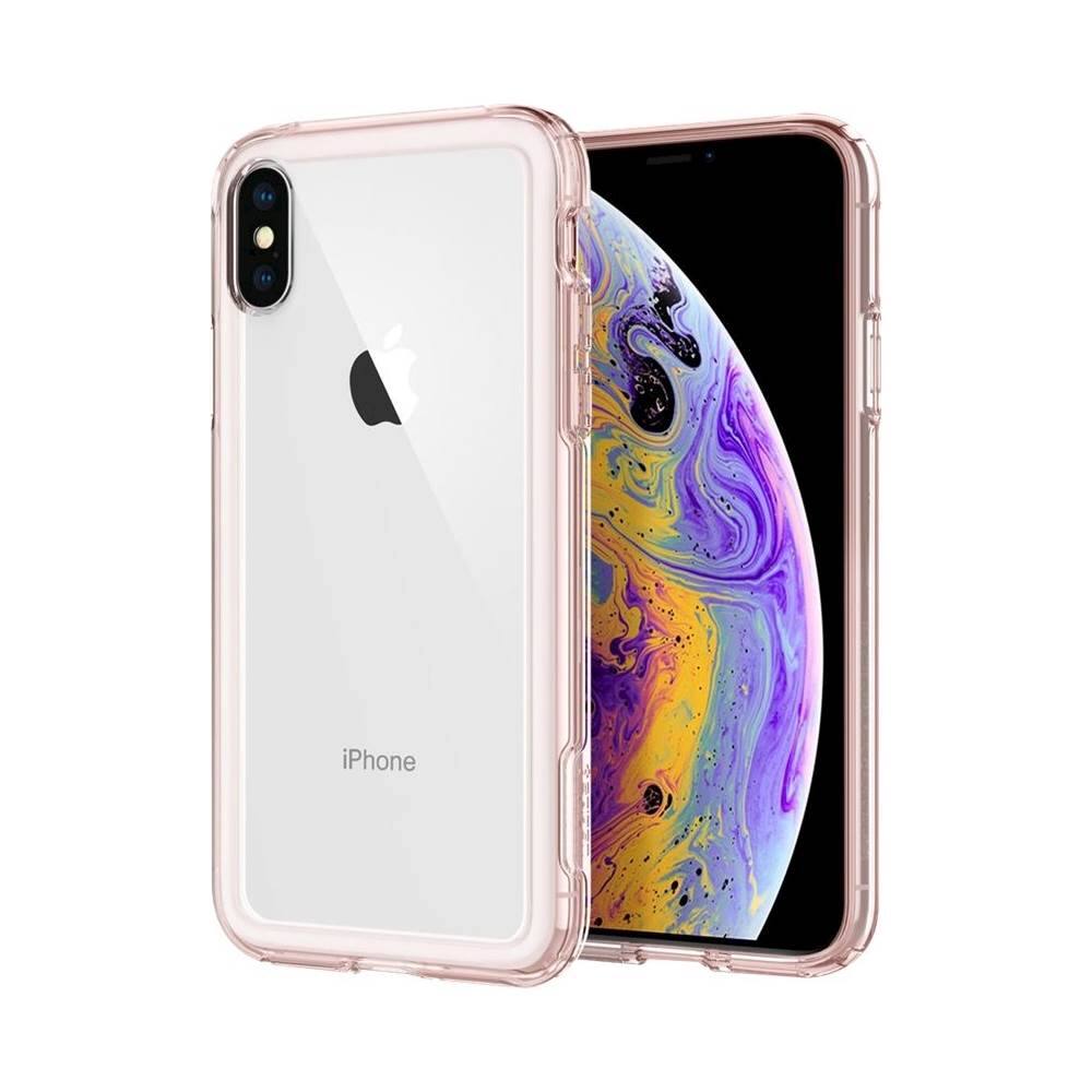 slim armor crystal case for apple iphone xs - crystal rose slim armor crystal case for apple iphone xs - crystal rose
