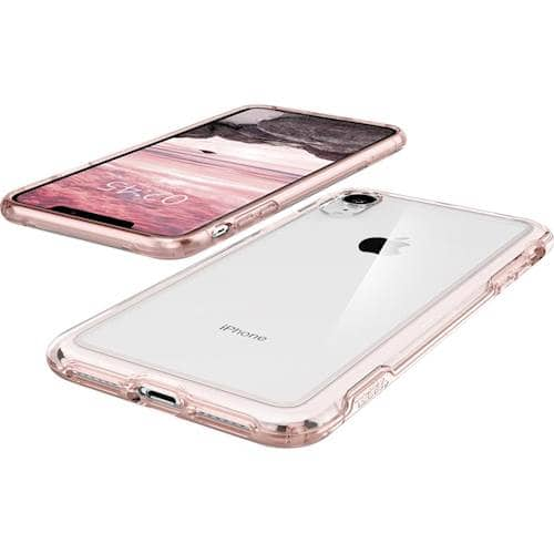 slim armor crystal case for iphone xr - rose crystal