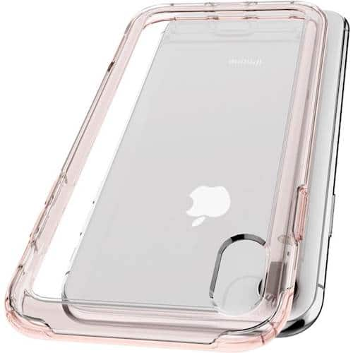 slim armor crystal case for iphone xr - rose crystal