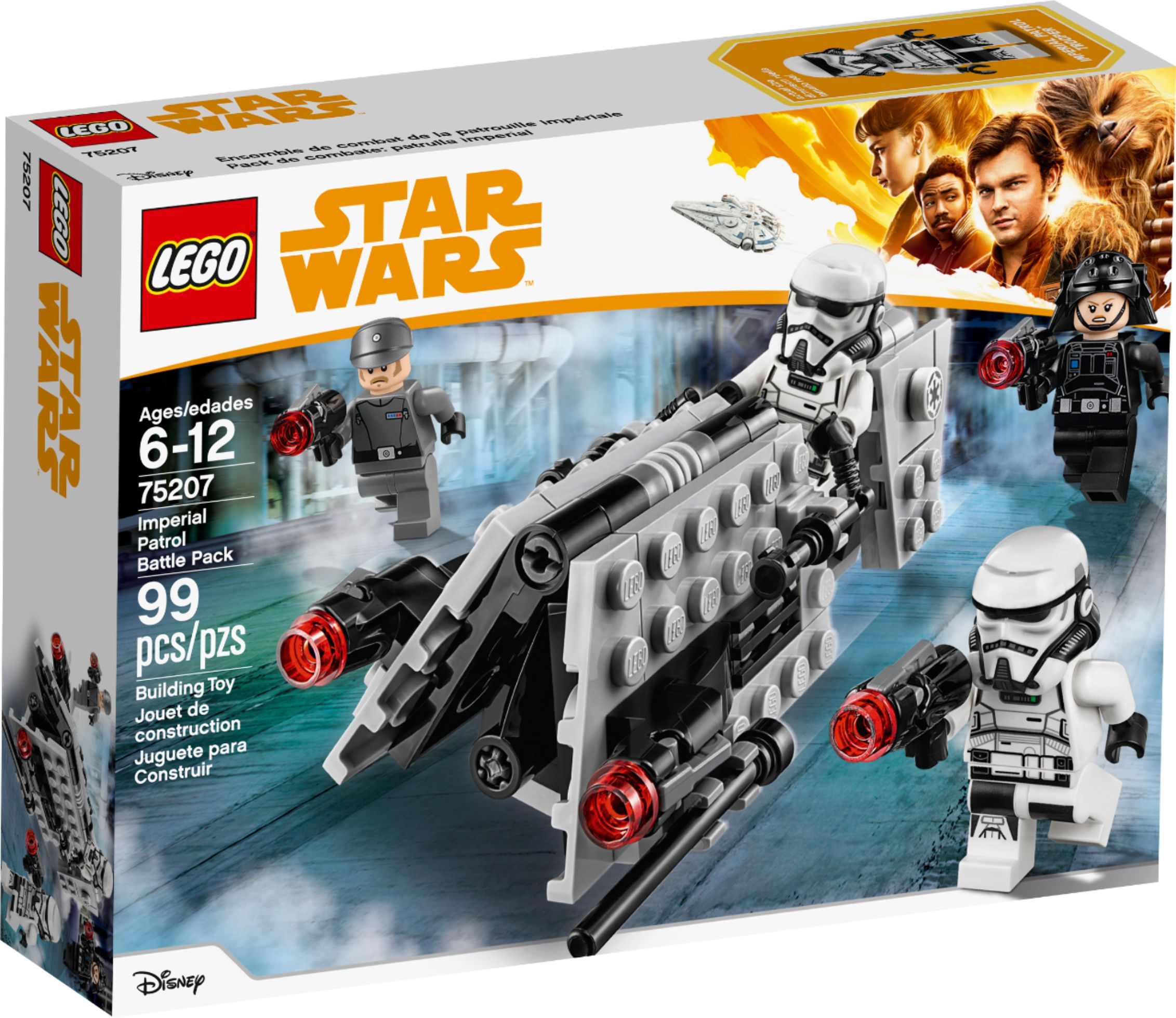 LEGO Star Wars Imperial Patrol Battle 75207 6212654 - Best Buy