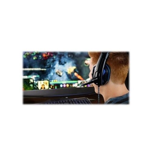 Alt View 17. ENHANCE - VOLTAIC GX-H2 Over-the-Ear Headphones - Blue/Black.
