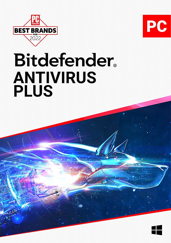 Front. Bitdefender - Antivirus Plus (1-Device) (1-Year Subscription).