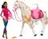 Front. Barbie - Barbie and her DreamHorse - Red/Pink/White.