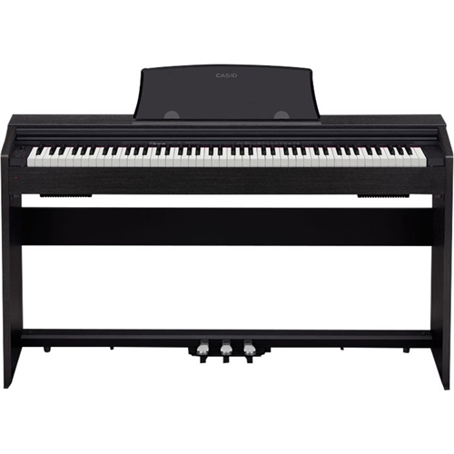 Casio Full-Size Keyboard with 88 Velocity-Sensitive Keys Black wood PX770 BK - Best Buy