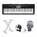 Alt View 11. Casio - Portable Keyboard with 61 Piano-Style Keys - Black.